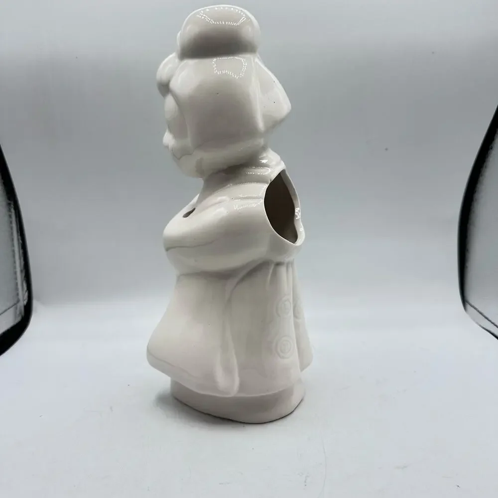 Vintage 1980s Orchids Of Hawaii Geisha Tiki Mug Flower Vase - 10